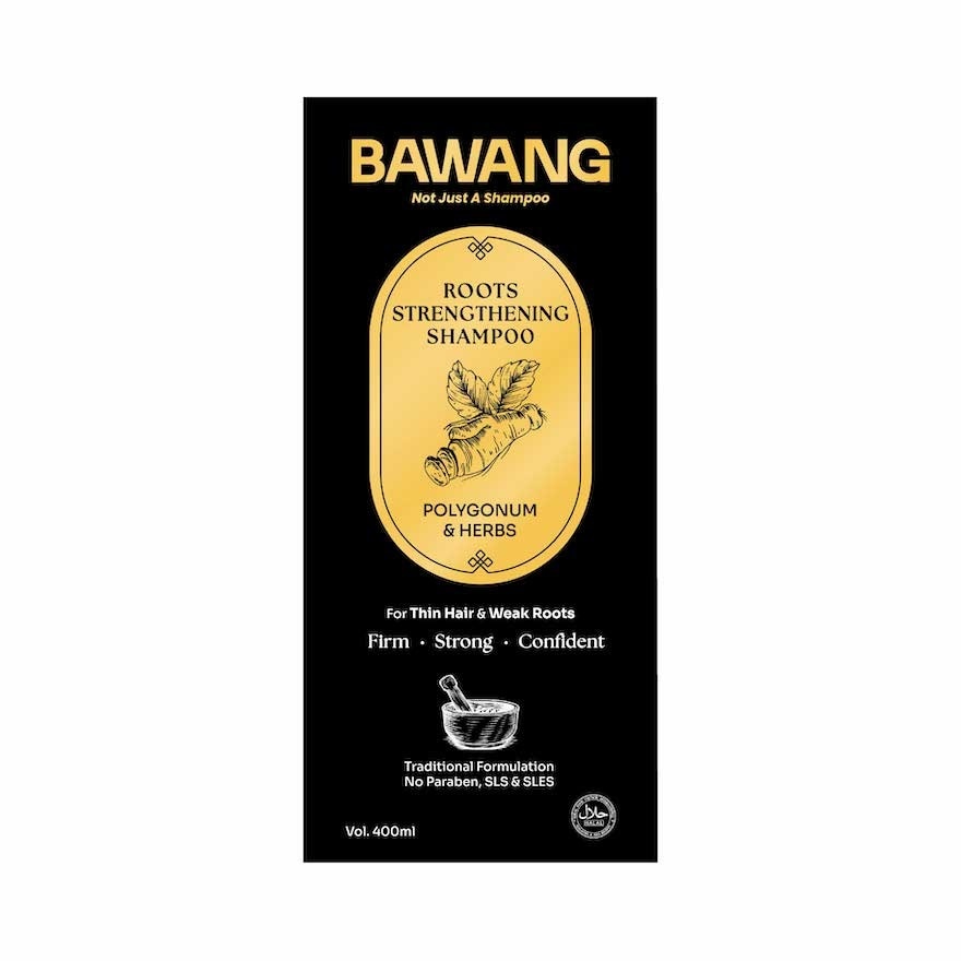 Roots Strengthening Shampoo 400ML with Chinese Herbal Formulation