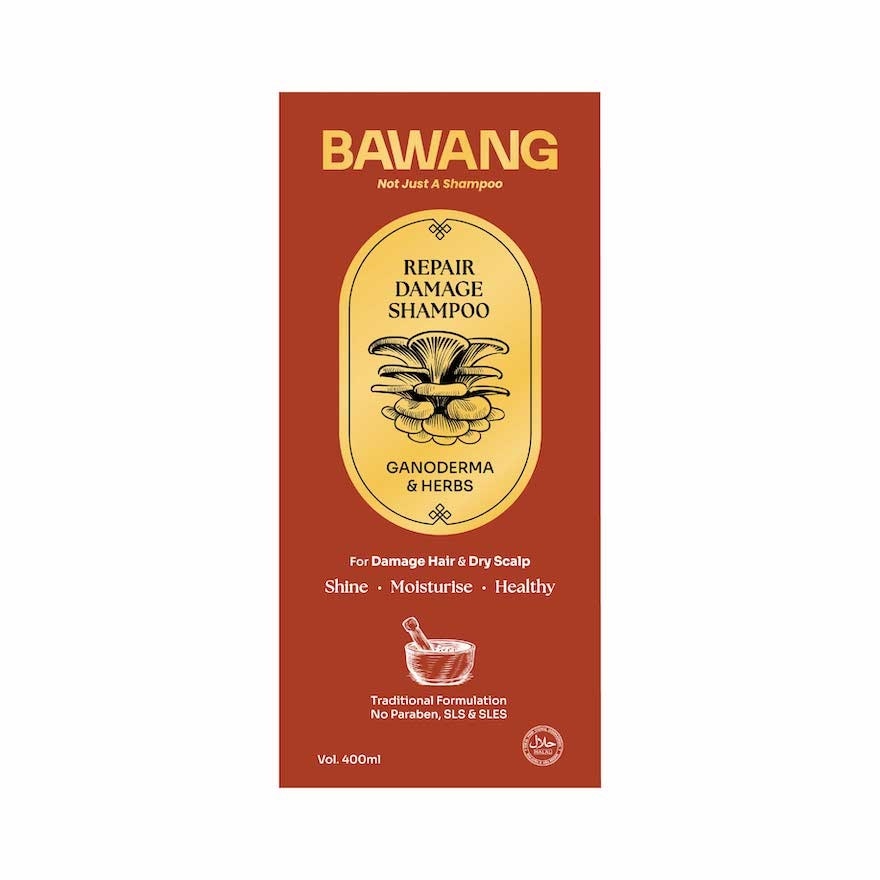 Repair Damage Shampoo 400ml with Chinese Herbal Formulation