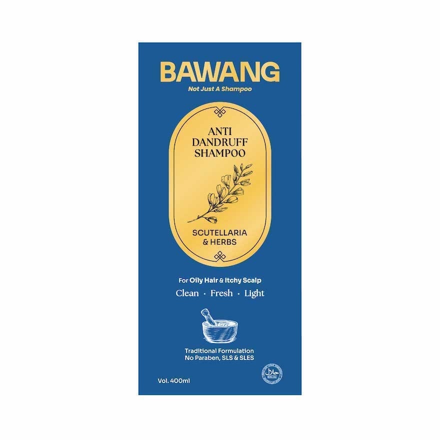 Anti Dandruff Shampoo 400ML with Chinese Herbal Formulation