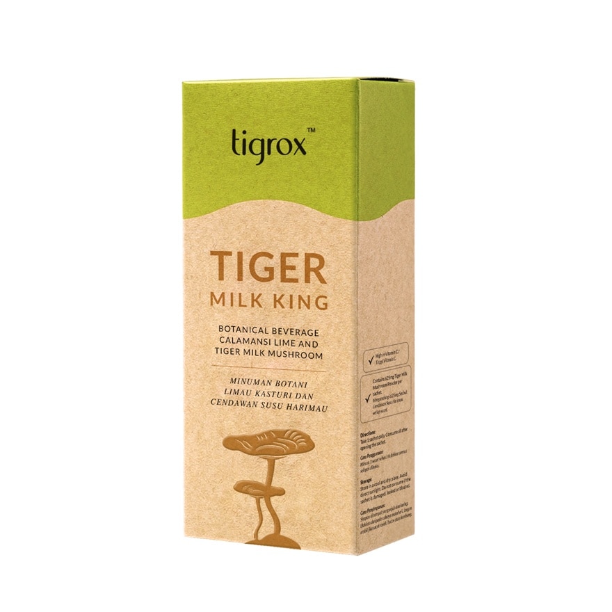 Tiger Milk King Botanical Beverage Calamansi Lime And Tiger Milk Mushroom 20ml x 7s