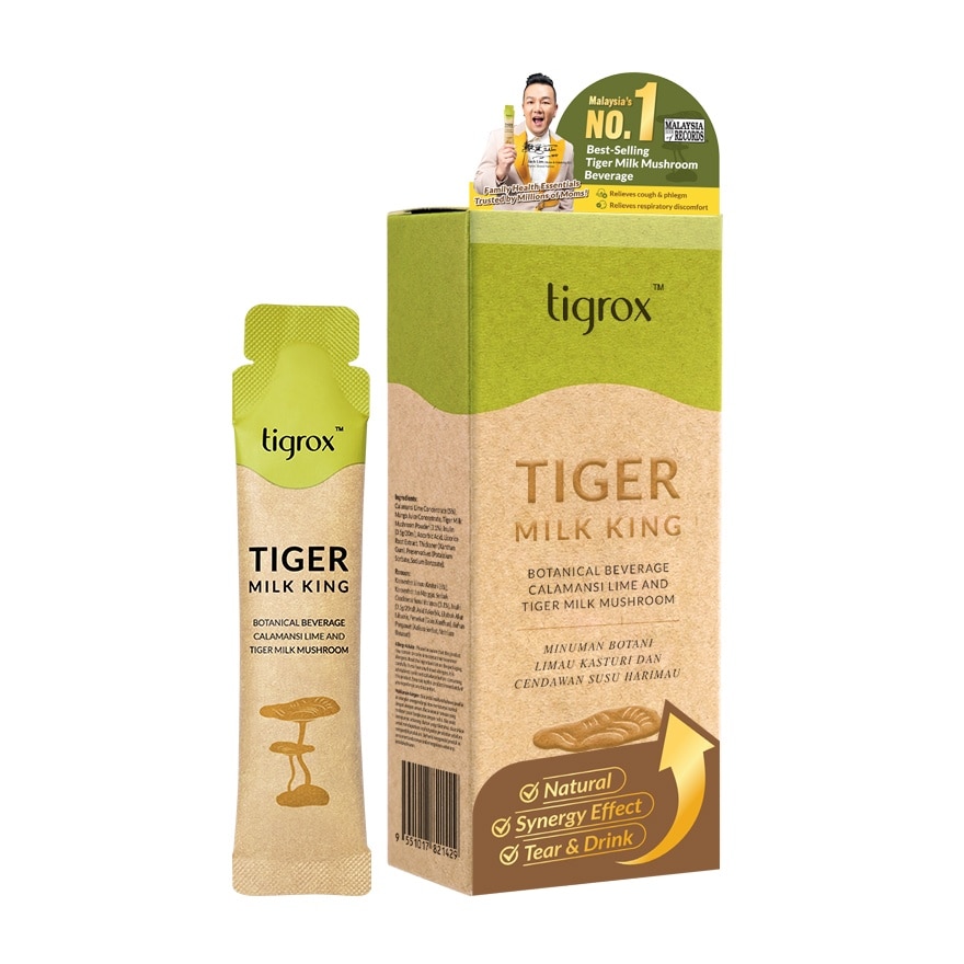 Tiger Milk King Botanical Beverage Calamansi Lime And Tiger Milk Mushroom 20ml x 7s