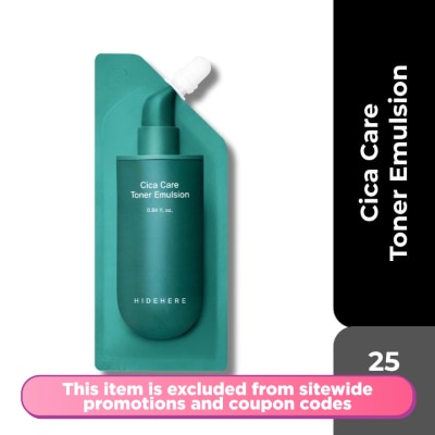 HIDEHERE - Cica Care Toner Emulsion 25ml