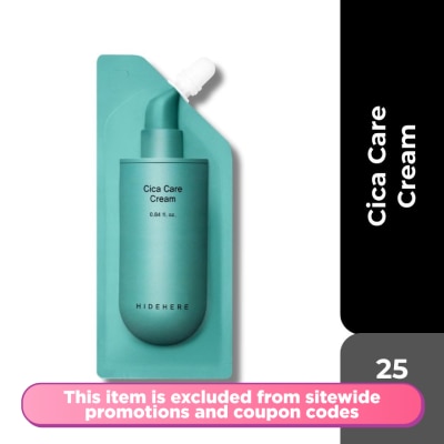 HIDEHERE - Cica Care Cream 25ml
