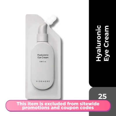 HIDEHERE - Hyaluronic Eye Cream 25ml