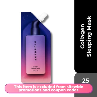 HIDEHERE - Collagen Sleeping Mask 25ml