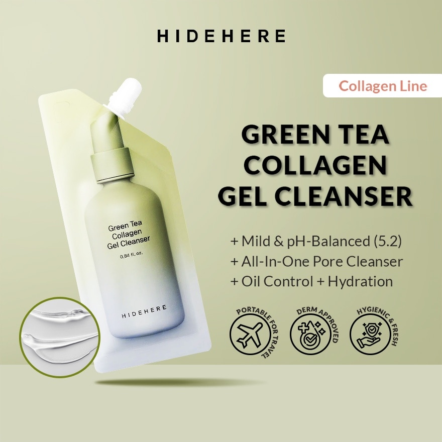 Green Tea Collagen Gel Cleanser 25ml