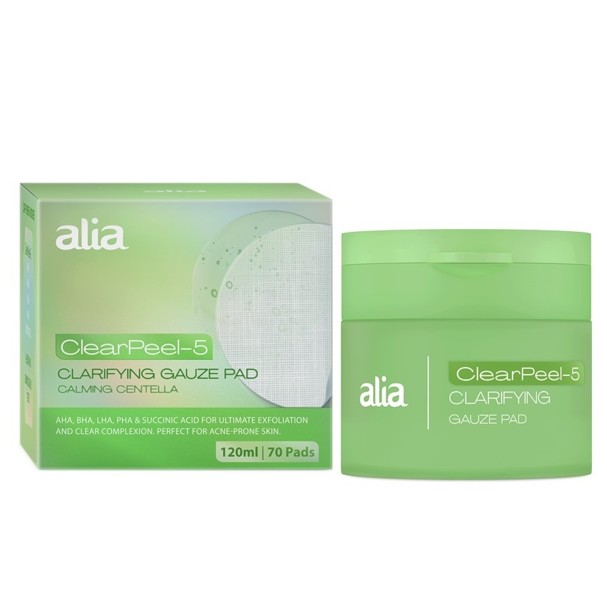 ClearPeel-5 Clarifying Gauze Toner Pads 70s