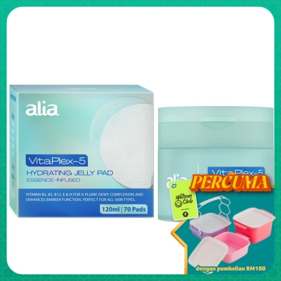 ALIA - VitaPlex-5 Hydrating Jelly Toner Pads 70s