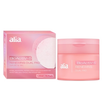 ALIA - BioActV-5 Renewing Dual Toner Pads 70s