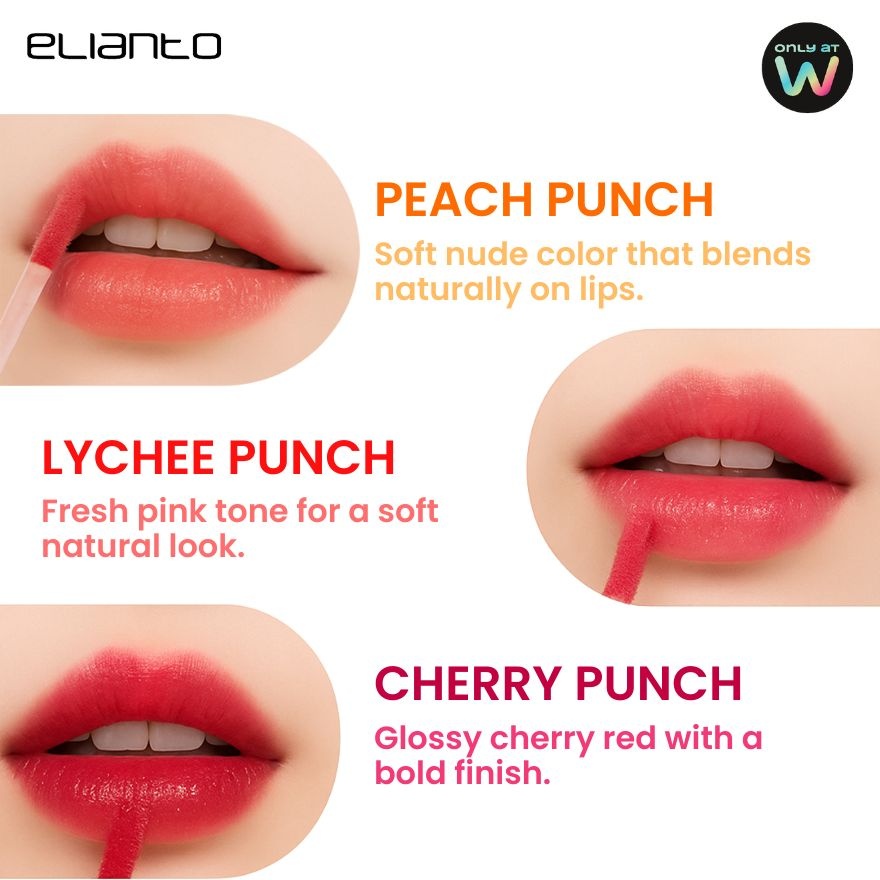 Elianto Fruity Lip Tint 02 Lychee Punch image