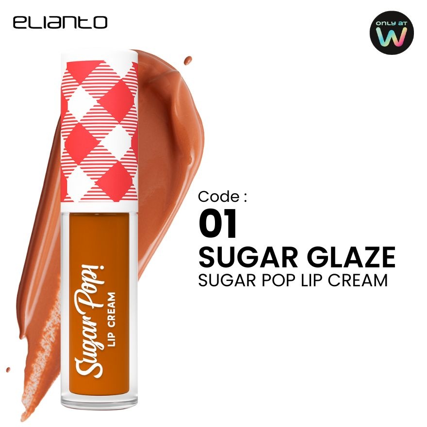 Elianto Sugar Pop Lip Cream 01 Sugar Glaze