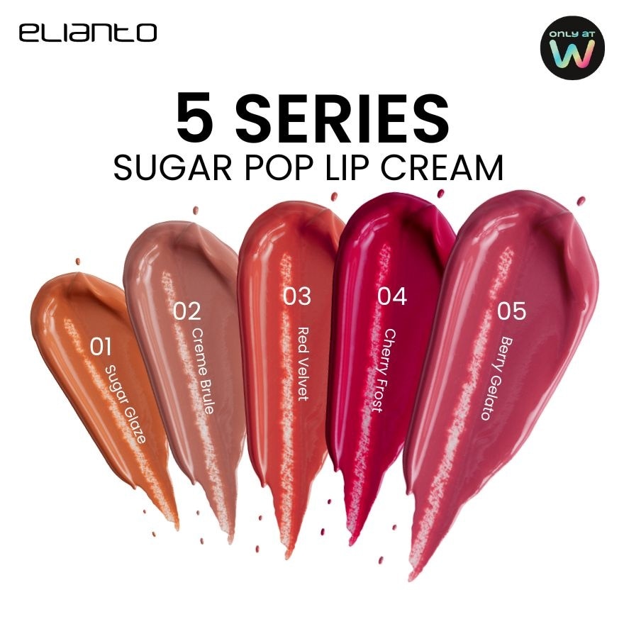 Elianto Sugar Pop Lip Cream 02 Crème Brule