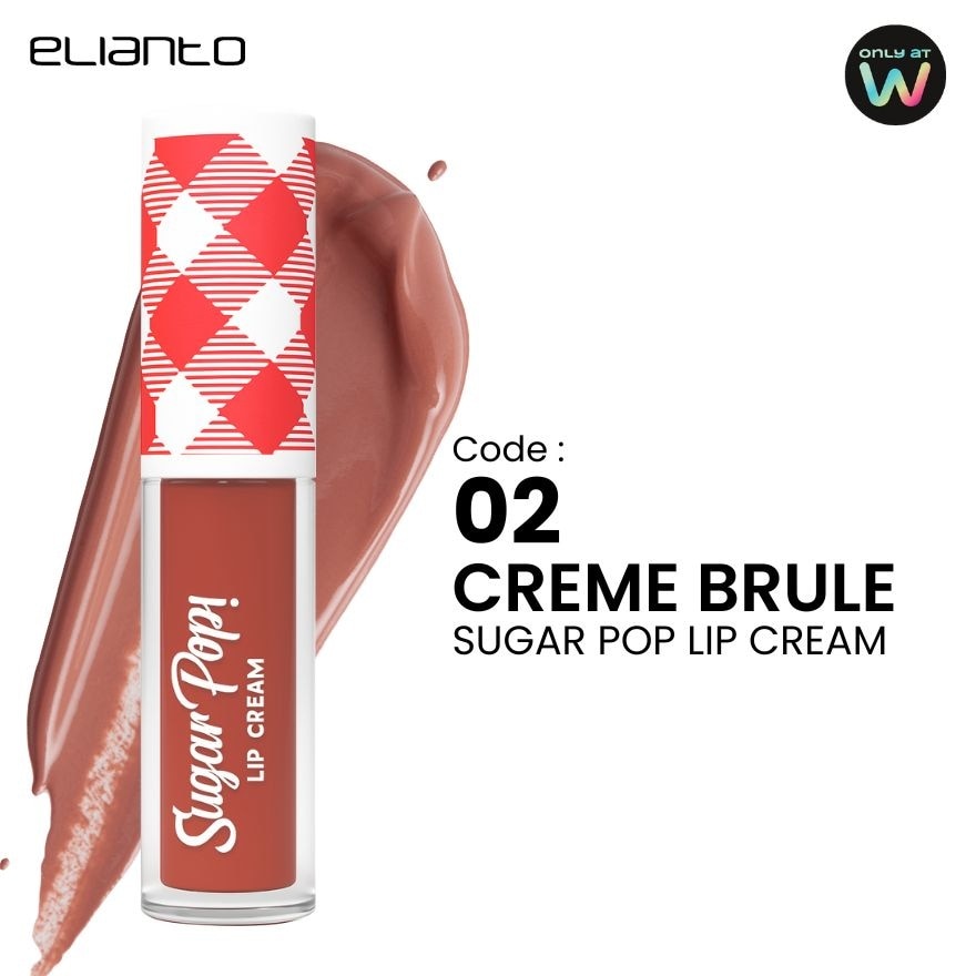 Elianto Sugar Pop Lip Cream 02 Crème Brule