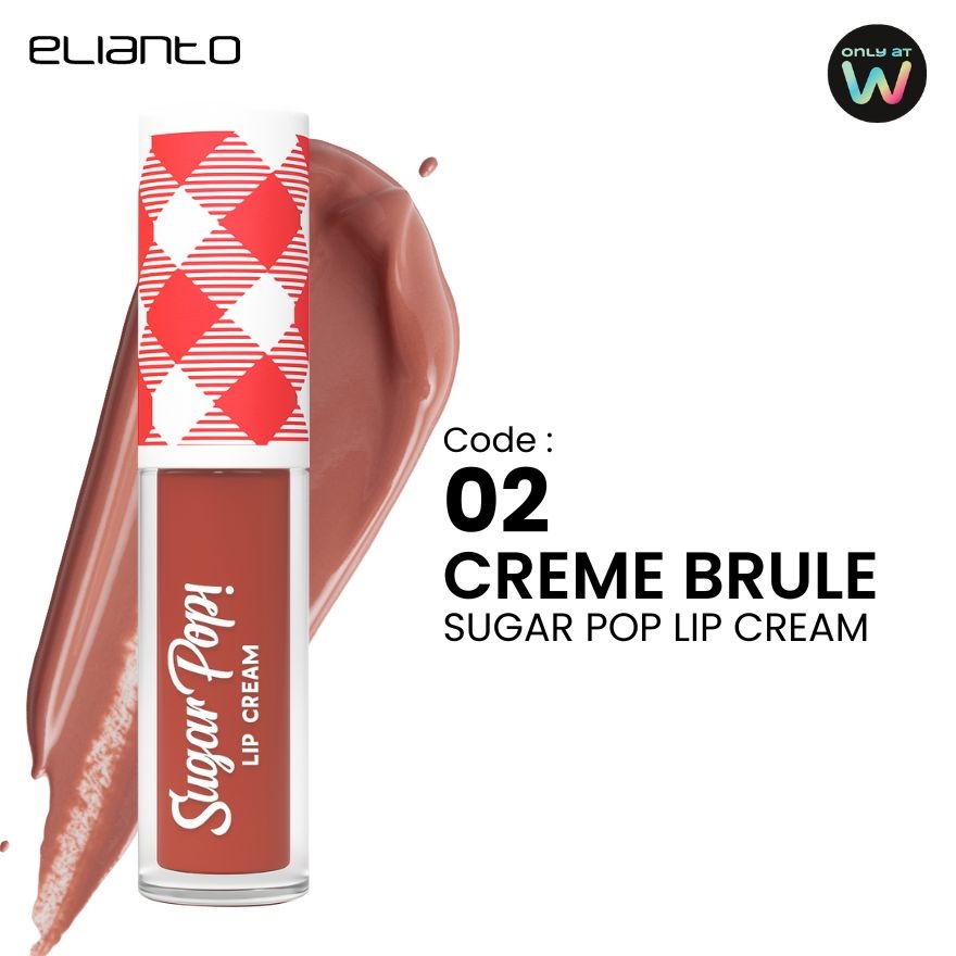 Elianto Sugar Pop Lip Cream 02 Crème Brule image