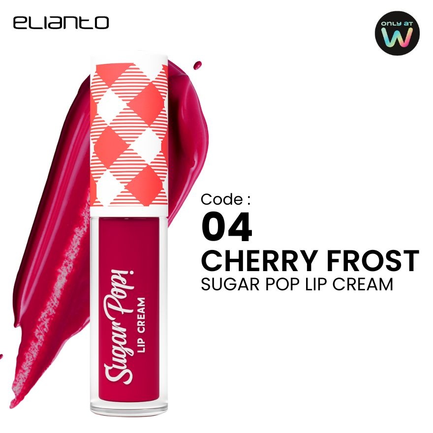 Elianto Sugar Pop Lip Cream 04 Cherry Frost