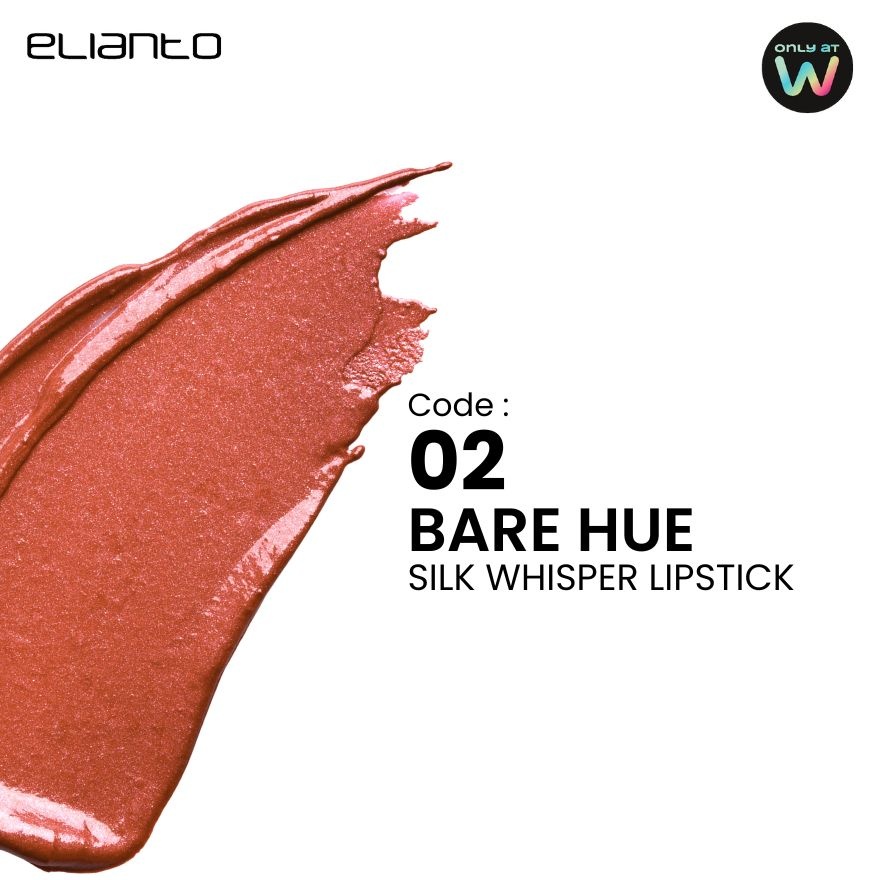 Elianto Silk Whisper Lipstick 02 Bare Hue image