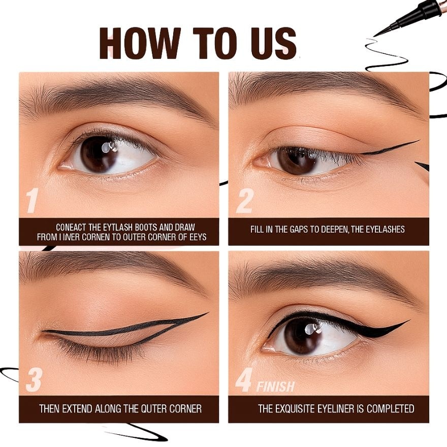 ELIANTO ULTRA BLACK EYELINER PEN