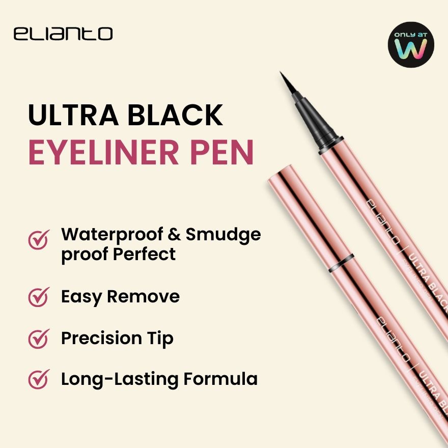 Elianto Ultra Black Eyeliner Pen