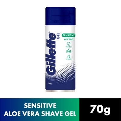 GILLETTE - Aloe Sensitive Shave Gel 70g