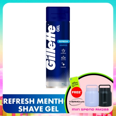 GILLETTE - Refreshing Shave Gel 195g