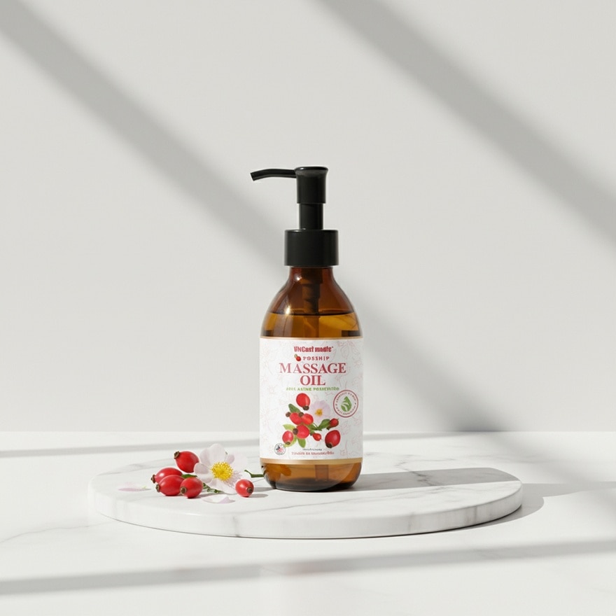 Aromatherapy Rosehip Massage Oil 200ml