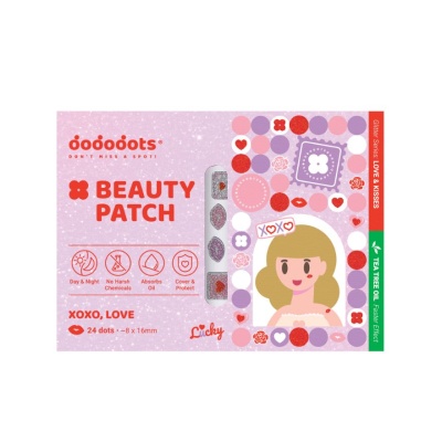 DODODOTS - Hydrocolloid Tea Tree Oil Beauty Patch XOXO Love 24s image