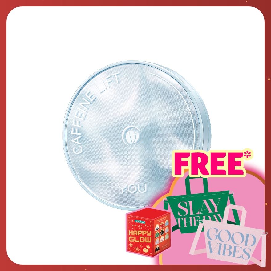 Caffeine Lift V-Boost Serum Cushion W702 Cedar Almond