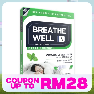 BREATHE WELL Nasal Strips Extra Strength 12s