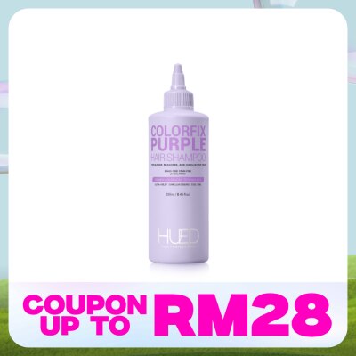 HUED ColorFix Purple Hair Shampoo 250ml