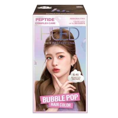 HUED - Bubble Pop Hair Color 6.45 Roasted Brown 1's image