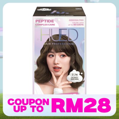 HUED Bubble Pop Hair Color 7.74 Honey Brown 1's