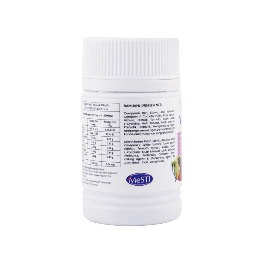 V Csknz Berries Vitamin C Chewable Tablets 30s