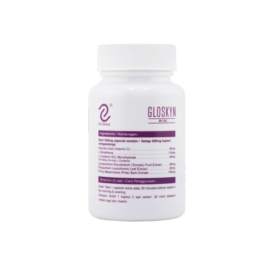 Gloskyn By DC 500mg Capsules 30s