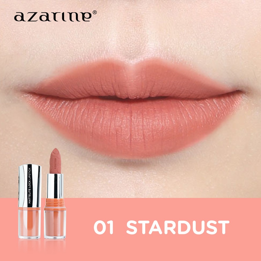 Mattelite Lock Lipstick 01 Stardust