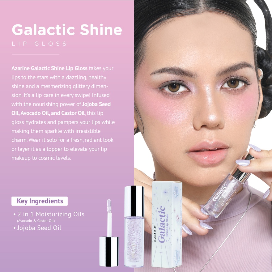 Galactic Shine Lip Gloss 00 Crystal