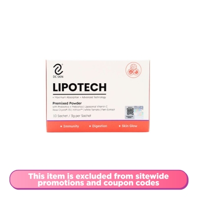 DR CUTE - Lipotech by DC Skin Maximum Absorption Liposomal Technology 3gx10s