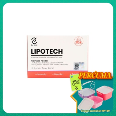 DR CUTE - Lipotech by DC Skin Maximum Absorption Liposomal Technology 3gx10s