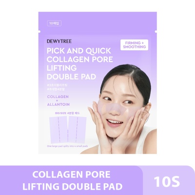 DEWY TREE - Pick And Quick Collagen Pore Lifting Double Pad 10s image