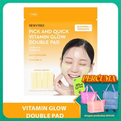 DEWY TREE Pick And Quick Vitamin Glow Double Pad 10s