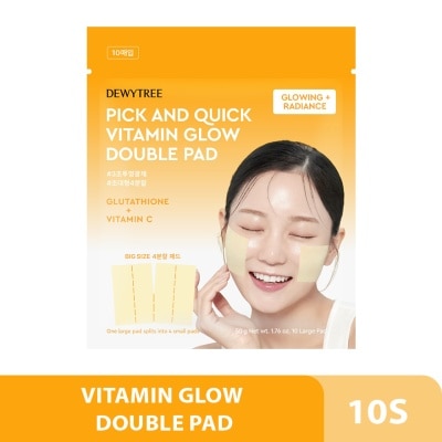 DEWY TREE - Pick And Quick Vitamin Glow Double Pad 10s