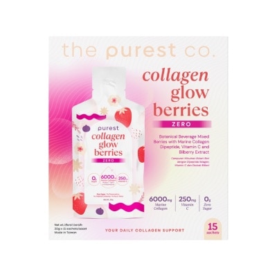 THE PUREST CO Collagen Glow Berries Zero 15s