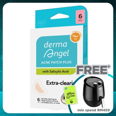 DERMA ANGEL Acne Patch PLUS with Salicylic Acid Extra-Clearing 6S