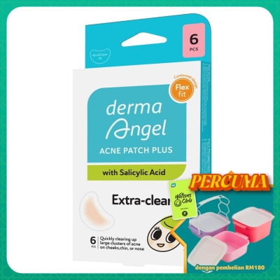 DERMA ANGEL - Acne Patch PLUS with Salicylic Acid Extra-Clearing 6S