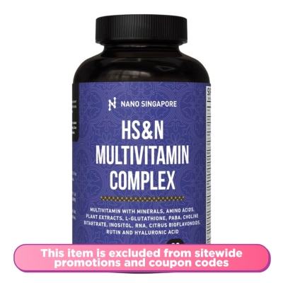 NANO SINGAPORE - Hair Skin & Nails Multivitamin Complex 60s
