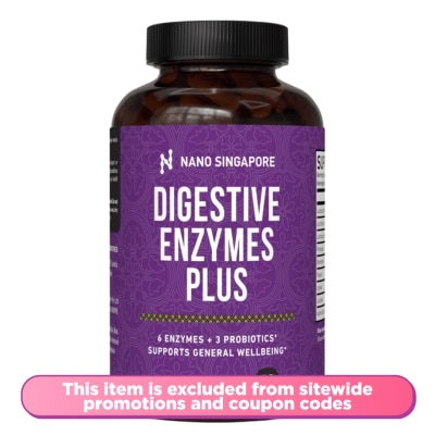NANO SINGAPORE - Digestive Enzymes Plus with Probiotic 60s