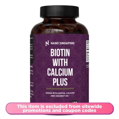 NANO SINGAPORE - Biotin With Calcium Plus 120s