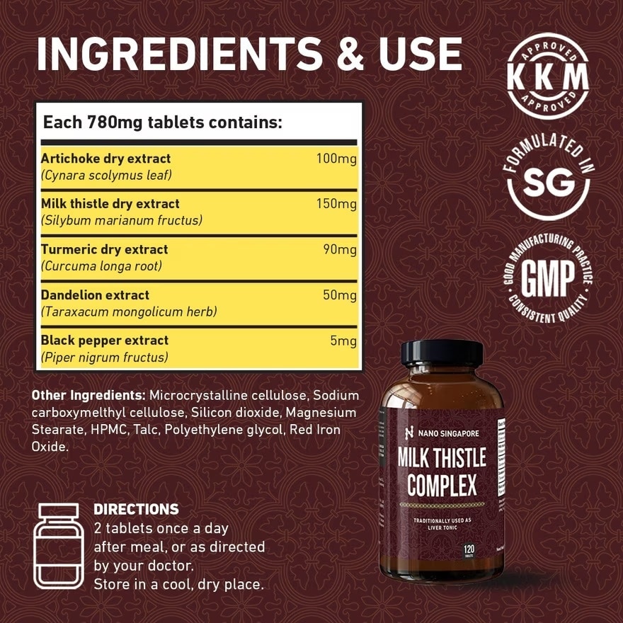Milk Thistle Complex 120s
