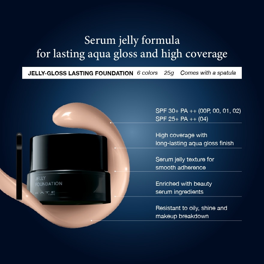 Jelly-gloss Lasting Foundation 01