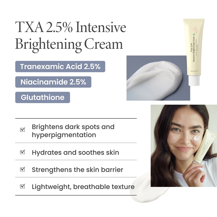TXA 2.5% Intensive Brightening Cream 50ml