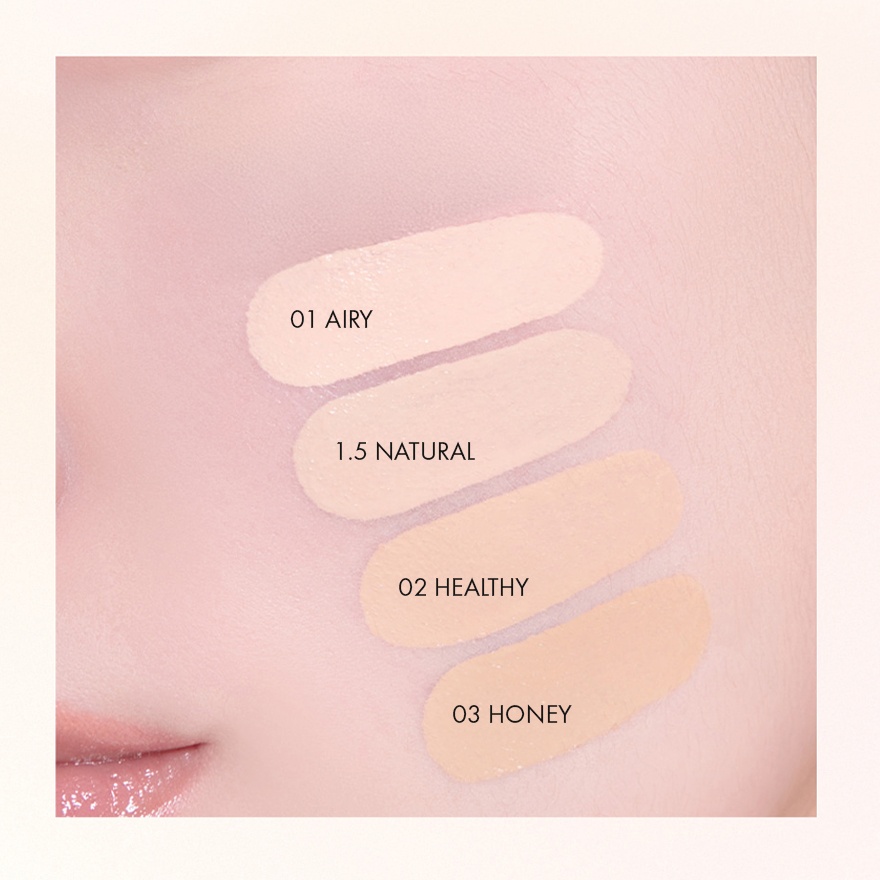 Airy Pore Cover Cushion 03 Honey